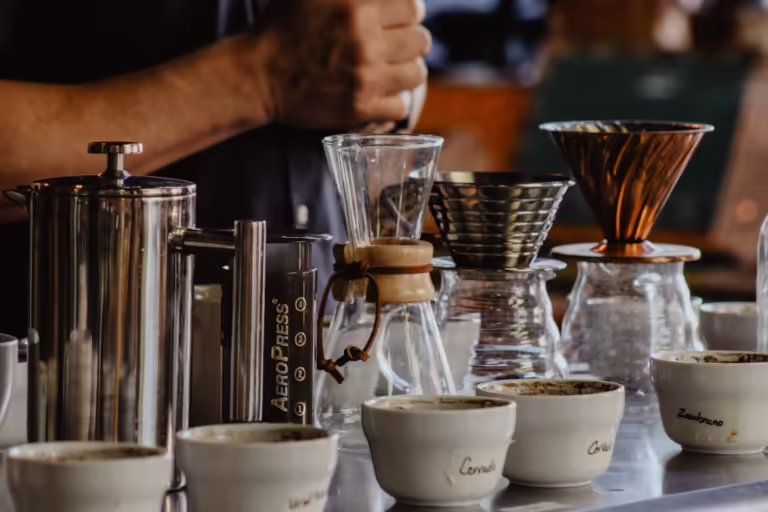 Brewing a Coffe